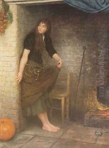 Cinderella by Valentine Cameron Prinsep