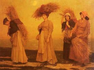 Home From Gleaning by Valentine Cameron Prinsep