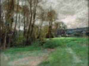 La Clairiere by Leon Augustin Lhermitte