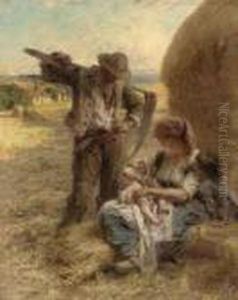 La Famille by Leon Augustin Lhermitte