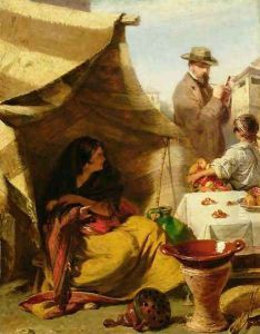 The Evil Eye, 1859 by John Phillip