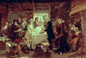 A Scottish Christening by John Phillip