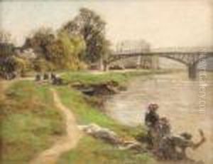 Lavandieres En Bords De Marne