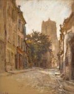 Bourges, Une Rue; Marche Aux Herbes A Grasse;une Rue A Bourges