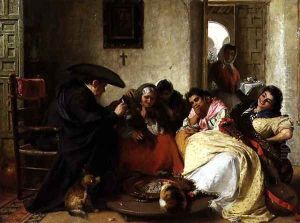 A Chat round the Brasero by John Phillip