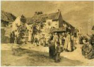 Procession A La Vierge De Mont-saint-pere