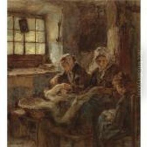 Les Dentellileres (the Lacemakers) by Leon Augustin Lhermitte