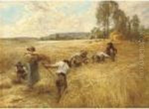 Grande Moisson Dans La Plaine Grande Moisson Dans La Plaine