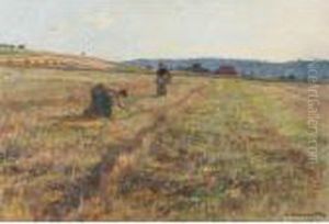 Femmes Dans Les Champs by Leon Augustin Lhermitte