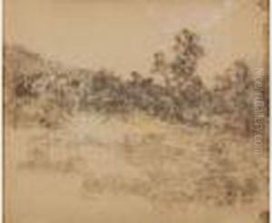  Etude De Paysage, Vers 1924-1925 