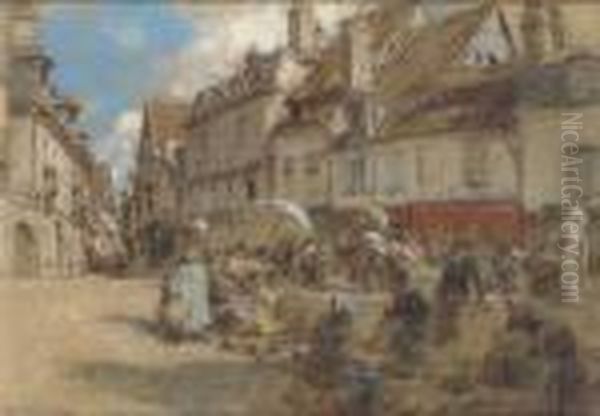 Le Marche Dans Le Vieux Bourges - view 1
