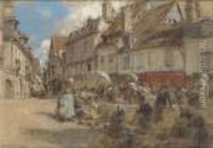 Le Marche Dans Le Vieux Bourges Le Marche Dans Le Vieux Bourges