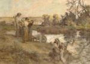 Laveuses, Au Bord De La Marne