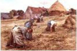 Les Glaneuses by Leon Augustin Lhermitte