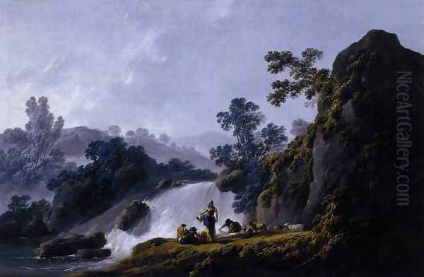 Landscape with Washerwomen 1792 - view 1
