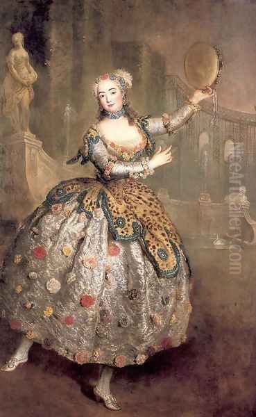 The Dancer Barbara Campanini 1745 - view 1