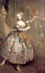 The Dancer Barbara Campanini 1745 by Antoine Pesne