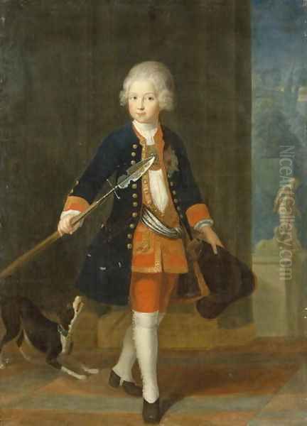 The Crown Prince Frederick II in his Corps de Cadets - view 1