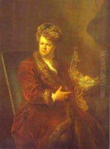 Portrait Of Johann Melhior Dinglinger 1721