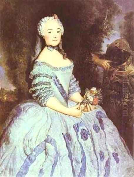 The Actress Babette Cochois 1750 - view 1