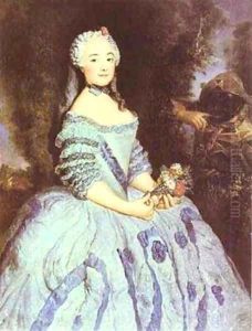 The Actress Babette Cochois 1750