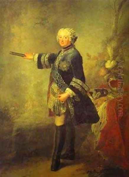 Portrait Of Frederick II 1743 - view 1