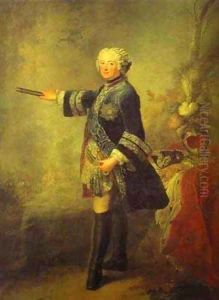 Portrait Of Frederick II 1743