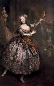 The Dancer Barbara Campanini by Antoine Pesne