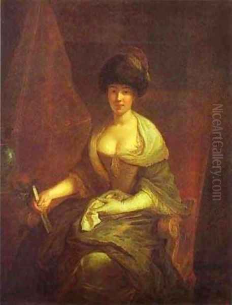 Portrait Of Maria Susanna Dinglinger 1721 - view 1