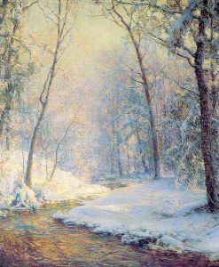 The Early Snow by Walter Launt Palmer