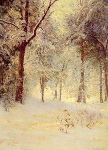 Sunshine after Snowstorm by Walter Launt Palmer