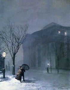 Albany in the Snow by Walter Launt Palmer