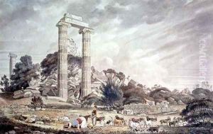 Temple of Apollo at Didyma by William Pars