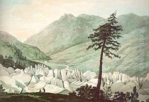 The Glacier of Grindelwald 1770 by William Pars