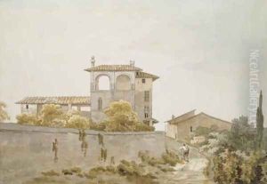 An Italian Villa by William Pars