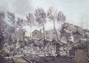 The Garden at Strawberry Hill, c.1780 by William Pars