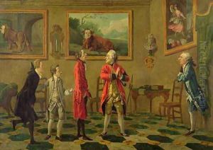 A Caricature Group in Florence, c.1760