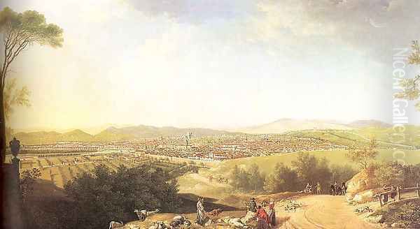 A Distant View of Florence 1763 - view 1