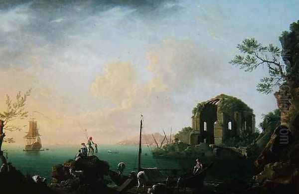 Italian Port Scene - view 1