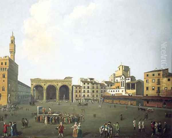 View of the Piazza della Signoria, Florence - view 1