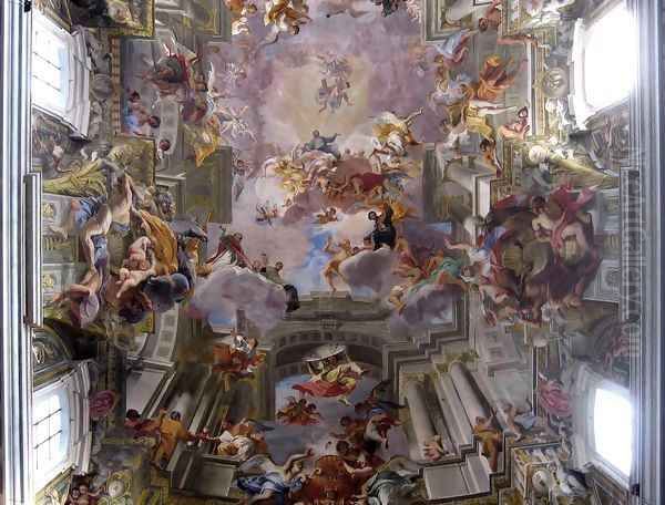 Allegory of the Jesuits' Missionary Work (detail) - view 1