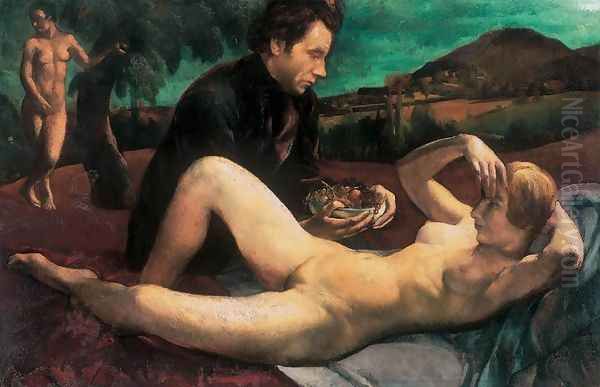 Painter and Model Venus 1923 - view 1