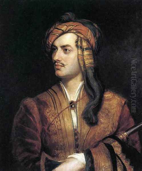 Byron in Arnaout Dress 1835 - view 1
