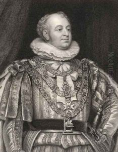 Prince Frederick, Duke of York and Albany, engraved by J. Jenkins, from National Portrait Gallery, volume III, published c.1835 by Thomas Phillips