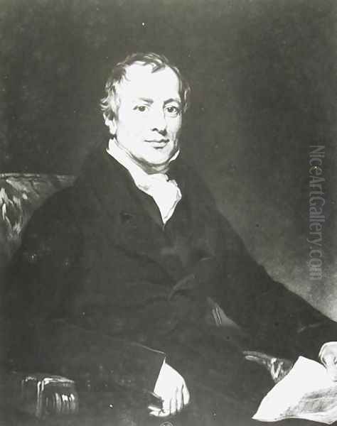 Portrait of David Ricardo 1772-1823 engraved by Thomas Hodgetts - view 1