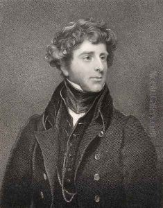 George James Agar-Ellis, 1st Baron Dover, engraved by E. Scriven 1775-1841, from National Portrait Gallery, volume II, published c.1835
