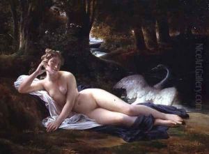 Leda and the swan, 1832 by Francois-Edouard Picot
