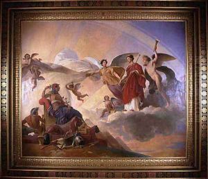 L'Etude et le Génie dévoilent l'antique Egypte à la Grèce (Study and Genius reveals ancient Egypt and Greece) by Francois-Edouard Picot