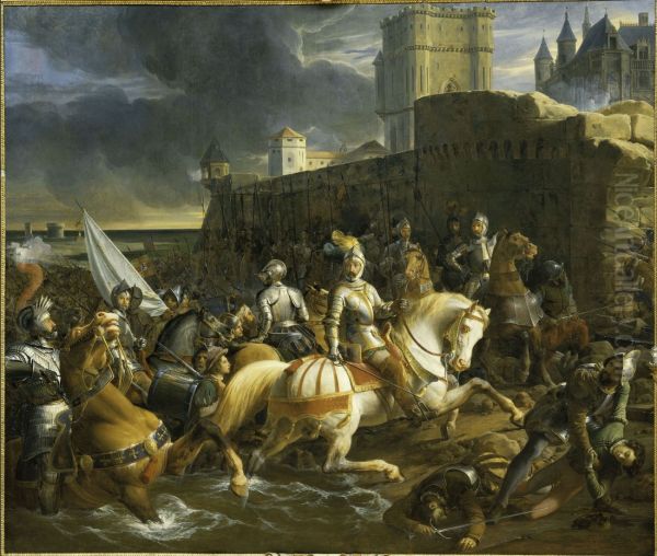 The Taking of Calais by Francis, 2nd Duke of Guise 1519-63 on 9th January 1558 - view 1