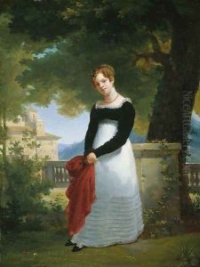 Portrait of Adélaïde-Sophie Cléret by Francois-Edouard Picot
